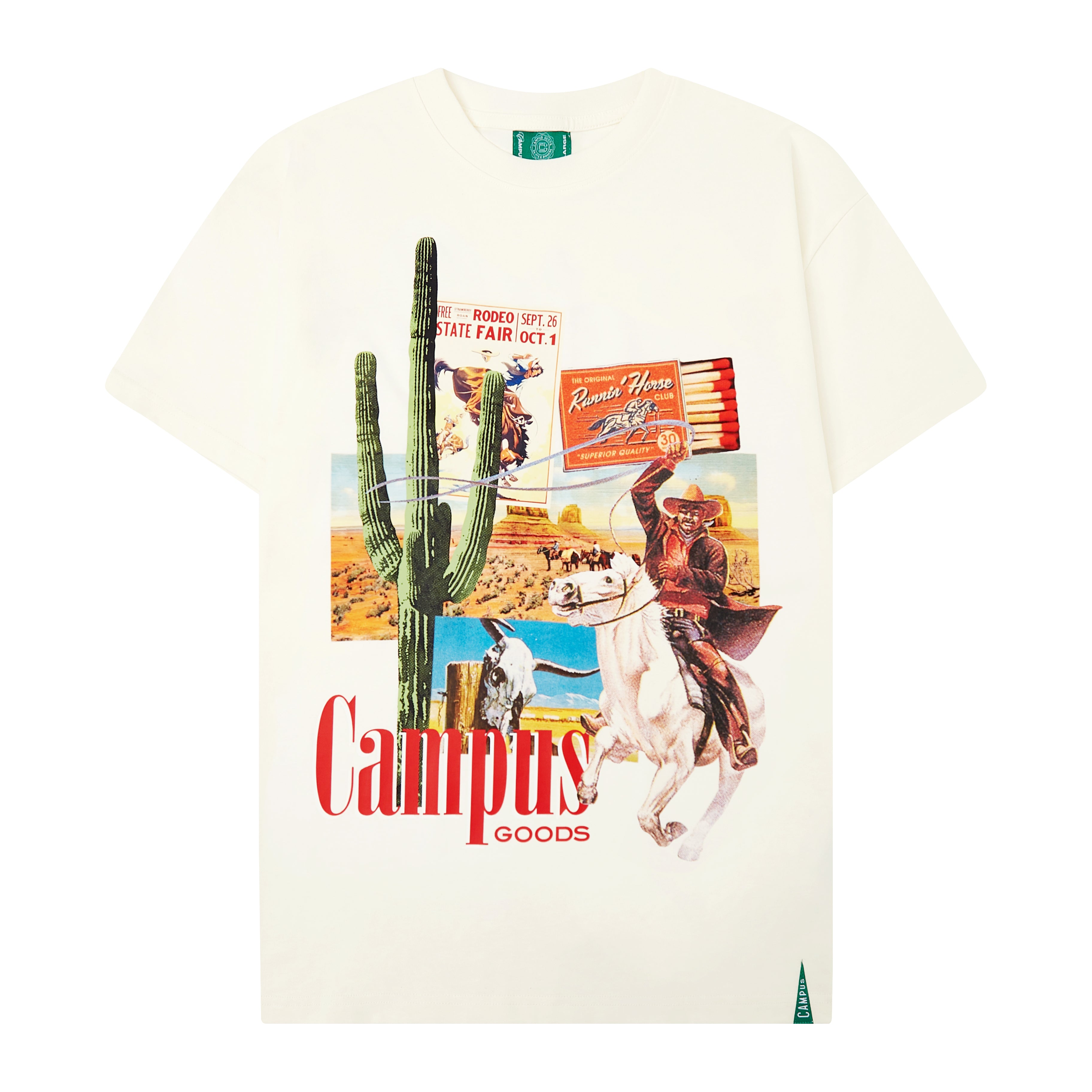 Postcard Tee (Cream)